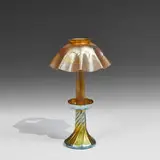 Louis Comfort Tiffany, candlestick lamp