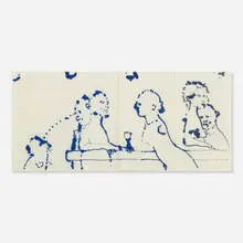 Dasha Shishkin, Untitled, 2006, ink on napkin