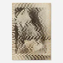 Ruby Sky Stiler, Untitled (Night), 2012, woven book pages and spraypaint