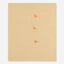 Richard Tuttle, We, watercolor and pencil on paper