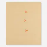 Richard Tuttle, We, watercolor and pencil on paper