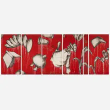 Barry McGee, Untitled, 1991, spray paint on panel