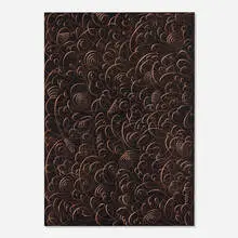 Elliott Puckette, Untitled, 1992, gesso, kaolin and ink on panel