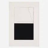 Brice Marden, Untitled (from Adriatics portfolio), 1973, etching and aquatint on Rives BFK paper