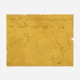 Donald Judd Studio, Untitled (Study for Fibonacci Sequence Sculpture), c. 1970, pencil on paper