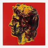 Alexander the Great by Andy Warhol, 1982, screenprint on Lenox Museum Board, sold Oct 2019