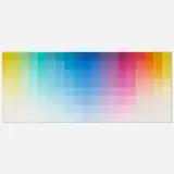 Robert Swain, Untitled (Study for the Schering Corporation), 1971, acrylic on canvas