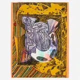 Frank Stella, Bene come il sale, 1989, etching, aquatint, relief on white TGL handmade paper