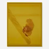 Elad Lassry, Untitled (Baguette, Challah, Croissant), 2008, c-print in artist's frame