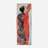 Dieter Roth, Untitled (A Huntingscene), c. 1964, typewriter ink on paper with collage, ink, and paint on tagboard