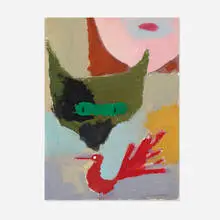 Paul Rand, Untitled, 1944, acrylic on paper