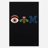 Paul Rand, Eye-Bee-M Rebus poster