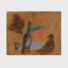Paul Rand, Untitled, 1952, pastel on paper