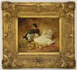 John Frederick Herring Snr, Untitled, oil on board 25 x 30cm