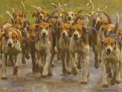 Frederick J Haycock, Untitled, oil on canvas 33 x 43cm .