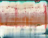 Gerhard Richter, Fuji, 1996, Öl auf Alucobond