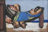 Max Beckmann, Hängematte, 1942, Öl auf Leinwand
