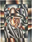 Arthur Segal, Selbstporträt, 1921, Öl auf Leinwand