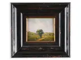 Jaroslav Háša, From Šumava Near Prachatice, First half of 20th century, Oil on copper sheet