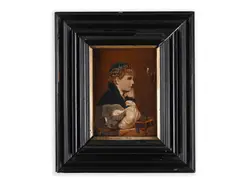 Alfred Seifert, Portrait of a Girl, Second half of 19th century, Oil on wood