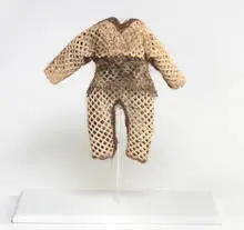 De la Serie: Para Protegerse de la Historia: GUE (From the Series: To Protect Oneself from Histor by Paula Santiago, 1999, Net paper, human blood and hair, sequins, glass, and marble, sold Oct 2020