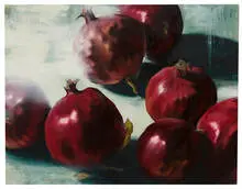 Stephen P. Curry, Cardinal, 1993, Oil on canvas