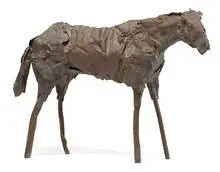 Deborah Butterfield, Derby Horse, 1985, Bronze
