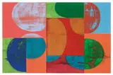 Charles Arnoldi, Untitled, 2002, Gouache on collaged paper