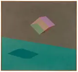 Ronald Davis, Orpha (PTG 0604) (from Floaters Series), 1979, Cel-vinyl acrylic on canvas