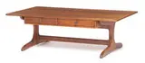 Coffee table by Sam Maloof, Walnut, sold Feb 2020