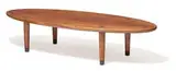 Coffee table by Sam Maloof, Walnut, sold Feb 2020
