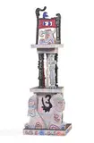Ynez Johnston, Tower, Mixed-media sculpture