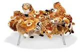Cake Stool by Fernando and Humberto Campana, 2008, Estudio Campana, Brazil, sold Feb 2020