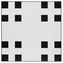 Frederick Hammersley, Again is a gain, Oil on linen
