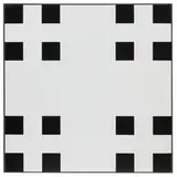 Frederick Hammersley, Again is a gain, Oil on linen