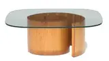 Snail coffee table by Vladimir Kagan, c. 1954, Selig, sold Feb 2020