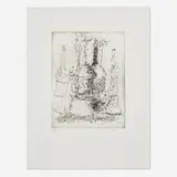Peter Voulkos, Untitled, 1997, etching and aquatint