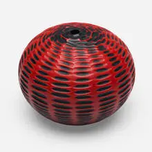 Nick Leonoff, Spirit Vessel, 2012, blown and carved glass