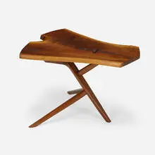 Gino Russo, Occasional table, 2006, walnut, rosewood