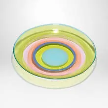 Dorothy Hafner, Spring Aura 2, 1995, incalmo glass
