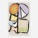 Aaron Garber-Maikovska, Untitled, 2013, ink and pastel on paper