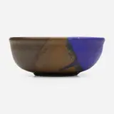 Bowl by Toshiko Takaezu, c. 1995, glazed porcelain, sold Jun 2024