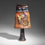 Bill Farrell, Vase, c. 1980, glazed and wood-fired stoneware