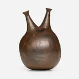 Toshiko Takaezu, Double-Spouted Bottle