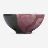 Bowl by Toshiko Takaezu, c. 1988, glazed porcelain, sold Jun 2024