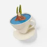 Gifford Myers, Cup 'o' Toscana, 1999, glazed stoneware, acrylic