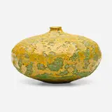 Doyle Lane, Weed pot, 1967, volcanic-glazed earthenware