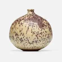 Weed pot by Doyle Lane, c. 1960, glazed earthenware, sold Jun 2024