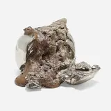 Takuro Kuwata, Untitled, 2013, glazed porcelain, stone, platinum