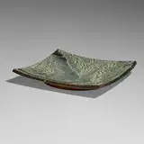 Robert Sperry, Untitled (Plate), 1981, stoneware with slip